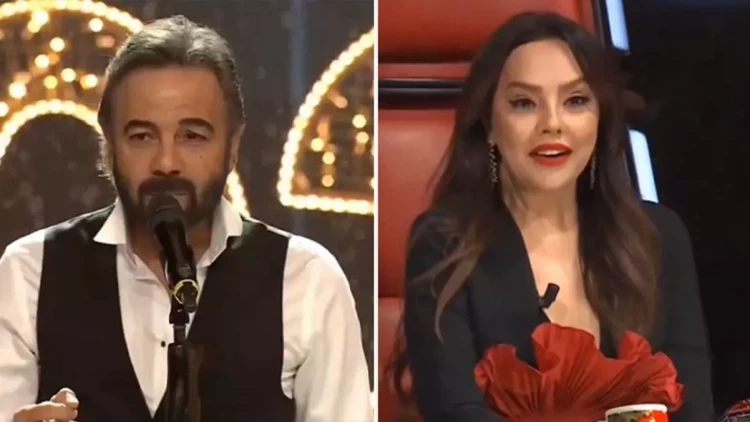 Ebru Gündəş keçmiş sevgilisi ilə verilişdə üz-üzə gəldi - VİDEO