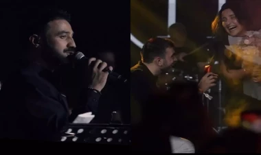 Zamiqin konsertində evlilik təklifi - VİDEO