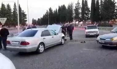 Azərbaycanda dəhşətli qəza: yaralananlar var - FOTO