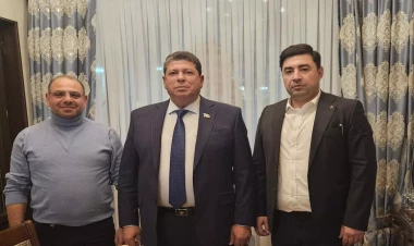 Pavel Yelizarov Qubada Anatoliy Rafailov və David Seliverstov ilə görüşdü