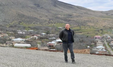 İlham Əliyev Xocalı rayonunun Pirlər kəndində olub - VİDEO - FOTO