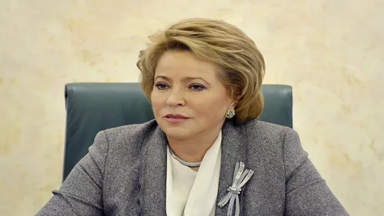 Valentina Matviyenko Prezidentə təbrik ünvanlayıb