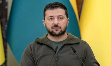 Zelenski Azərbaycan Prezidentini təbrik edib