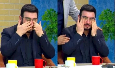 Tolik canlı yayımda ağladı: 