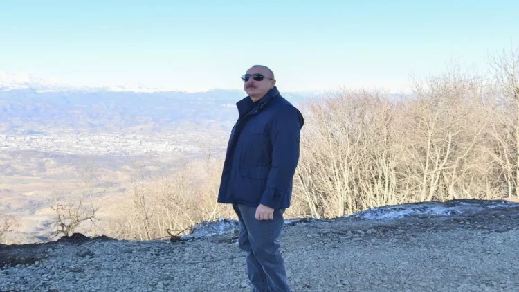 İlham Əliyev Dağdağan kəndində olub - VİDEO - FOTO