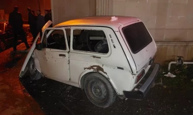 İmişlidə maşınlar toqquşdu - 3 nəfər xəsarət aldı - FOTO