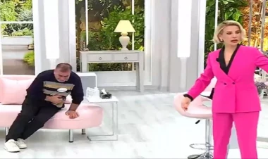 Efirdə biabırçı şou - Arvad elə söz dedi ki, kişinin studiyada ürəyi getdi - VİDEO
