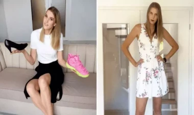 İki metr boyu olan qadına insanlar belə reaksiya verdi - VİDEO - FOTO