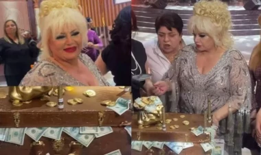 Əməkdar artist şadlıq evini bağlatdırıb özünə ad günü etdi - VİDEO