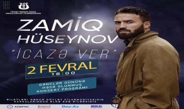 Zamiq Hüseynov Gəncədə konsert verəcək