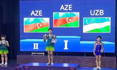 Gimnastlarımızdan daha 6 medal - FOTO