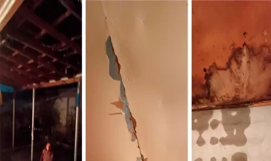 Ucarda yağış suları evlərə doldu - FOTO - VİDEO