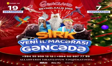 Gəncə şəhərində ölkənin ən böyük Daimi Sirk Şapitosu quraşdırıldı!