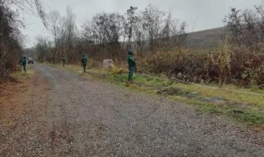 Əsirlər bu ərazidə dəyişdirilib - FOTOlar