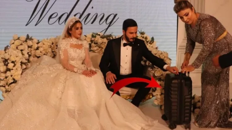 Hər kəs bu toydan danışır – Bəy və gəlinə bir çamadan... - VİDEO