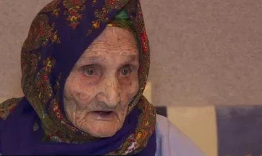 İyirmi nəvə, iyirmi beş nəticə, iki kötücəli 99 yaşlı nənə... - VİDEO