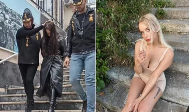 İfşası yayılan fenomendən yenə açıq-saçıq - FOTOlar