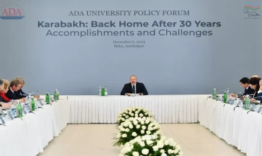 İlham Əliyev Qarabağ mövzusunda Forumda iştirak edib - VİDEO - FOTO