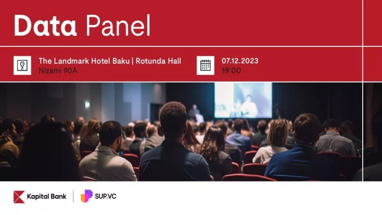 Kapital Bank-ın “Data panel” tədbirinə qeydiyyat başladı