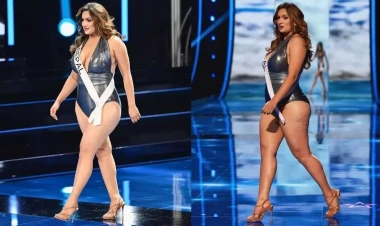 Dünya gözəli çəkisinə görə sosial şəbəkənin hədəfində - FOTO