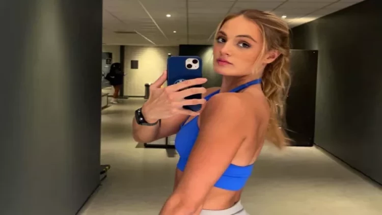 İdmançı qızın bikinili FOTOları gündəm oldu