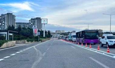 Bakı-Sumqayıt yolunda tıxac problemi bitir? - VİDEO