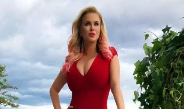 Anna Semenoviçin Bakı paylaşımı - VİDEO - FOTO