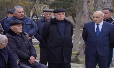 M.Ə.Rəsulzadə qəsəbəsində görüş keçirildi - FOTO