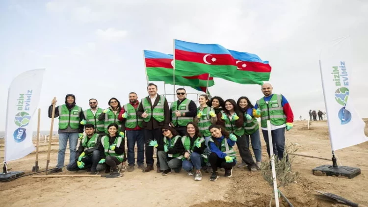 P&G Azərbaycanda fəaliyyətinin ildönümü münasibətilə 25000 ağac əkir - FOTO