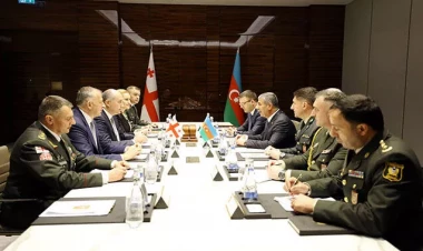 Azərbaycan və Gürcüstan arasında hərbi əməkdaşlıq planı imzalandı - FOTO