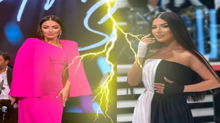 Küsülü müğənnilər toyda eyni səhnəni bölüşdülər - elə hərəkət etdilər ki... -  VİDEO