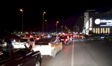 Bakıda sonu görünməyən tıxac - VİDEO - FOTO