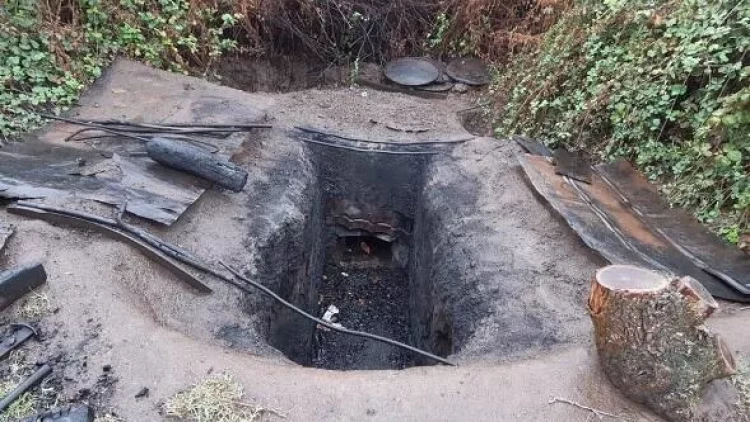 Qubada qanunsuz kömür quyusu aşkarlandı