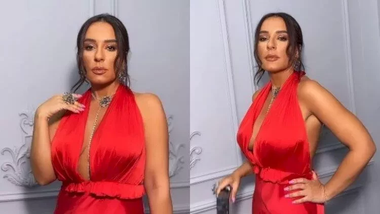 Xalq artisti transparan libası ilə gündəm oldu - VİDEO- FOTO