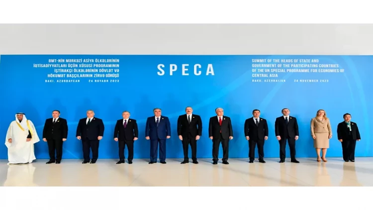 Prezident SPECA-nın Zirvə görüşündə iştirak edib - VİDEO - FOTO