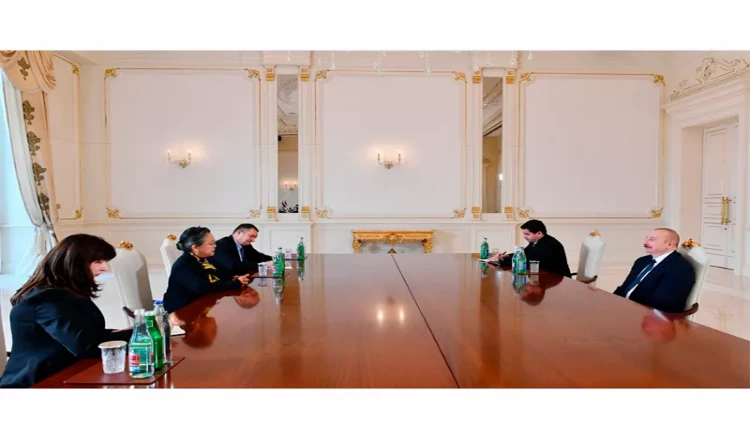 Prezident Armida Salsiya Alişahbananı qəbul edib - VİDEO