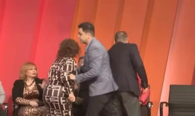 Verilişdə meyxanaçı ekspertə hücum etdi - VİDEO