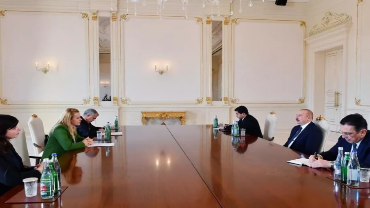 İlham Əliyev Tatyana Molçanı qəbul edib - VİDEO - FOTO