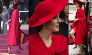 Kraliçanın gəlini geyimi ilə hər kəsi mat qoydu - FOTOlar