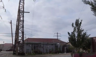 Bakıda sakinləri qorxuya salan hadisə - VİDEO