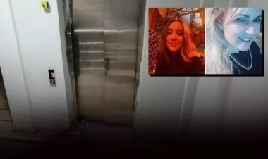 Ana və qızının liftdə faciəli ölümü - FOTO