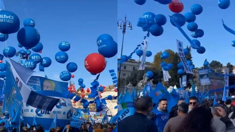 İtaliyada minlərlə insan bu səbəbdən mitinq keçirdi