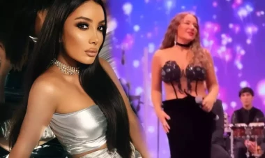 Tünzalənin geyimini uğursuz adlandırdı - VİDEO