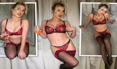 3 uşaq anası reklam üçün soyundu - FOTO