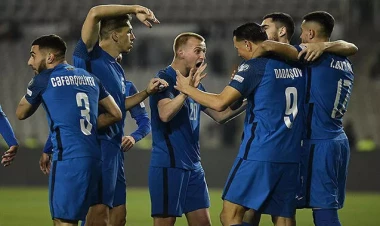 İsveçə qalib gəldiyimiz oyundan FOTOlar