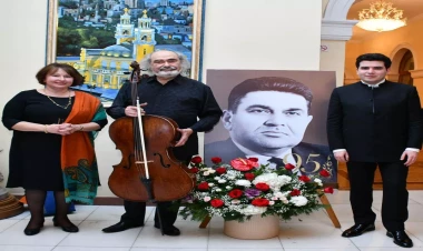 Filarmoniyada  Sabir Əliyevin 95 illiyinə həsr olunmuş konsert keçirilib - FOTO