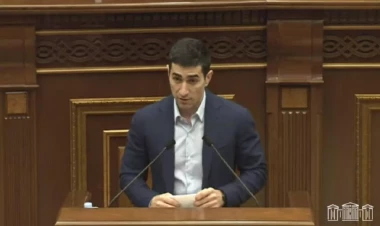 Koçaryanın oğlu deputat kimi parlamentdə and içdi