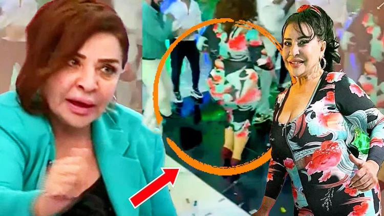 Meyxanaçı Samirənin oğlanlarla rəqsi başına bəla oldu - EFİRDƏ DAVA – VİDEO