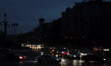 Kiyev işıqsız qaldı