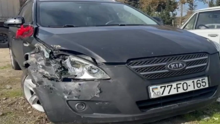 Narkotikin təsiri altında maşın sürən şəxs qəza törətdi